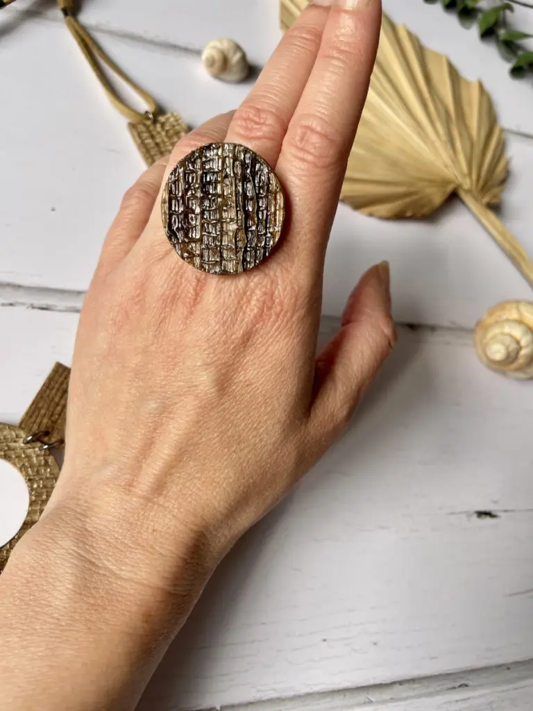 banana fibre jewellery