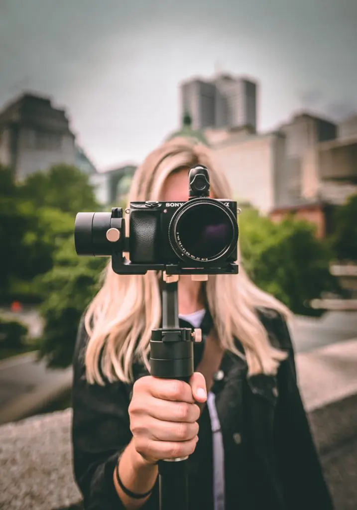 camera blogger vlogger photography