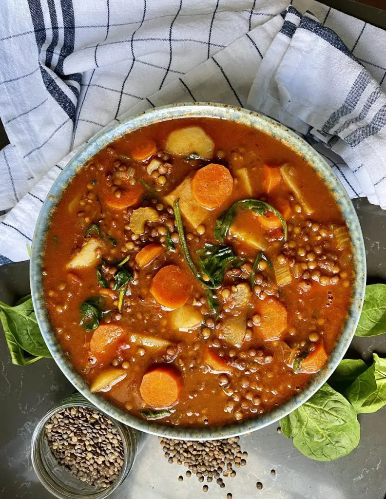 Hearty Vegan Lentil Stew
