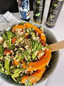 Butternut Squash, Tenderstem Broccoli and Pearl Barley Salad