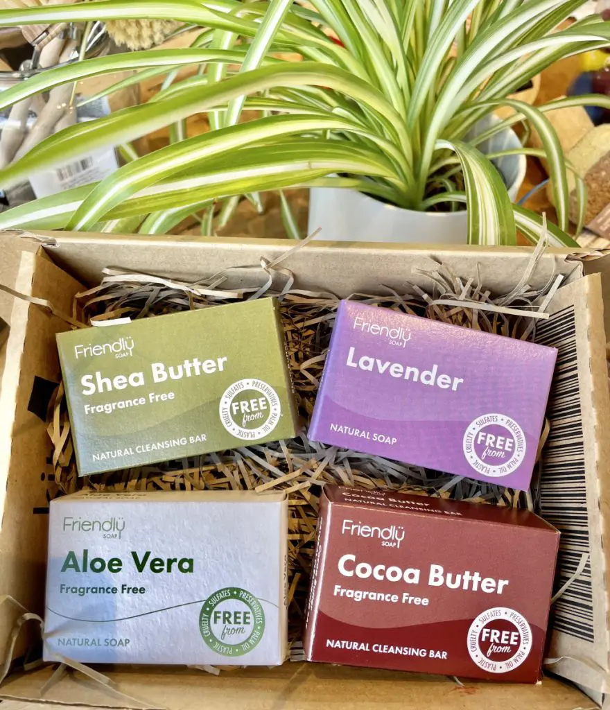 Sustainable And Ethical Christmas Gifts For Grown Ups 2022 - Gift Set of 4 Friendly Soap Bars