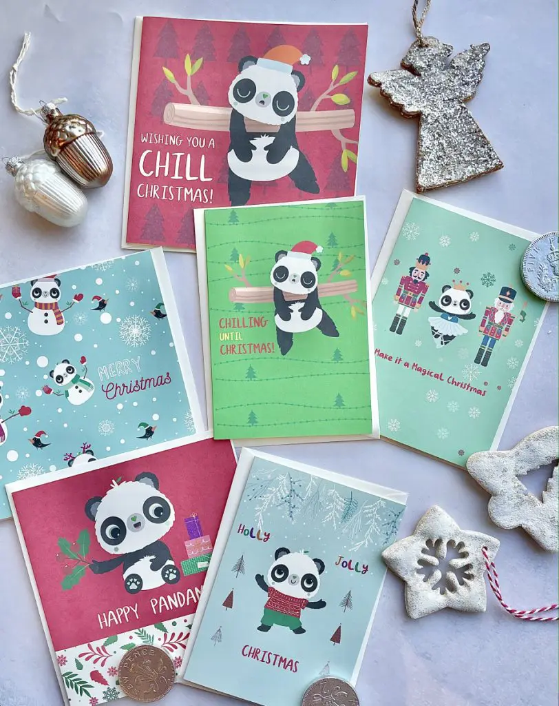 Sustainable And Ethical Christmas Gifts For Grown Ups 2022 - panda cards