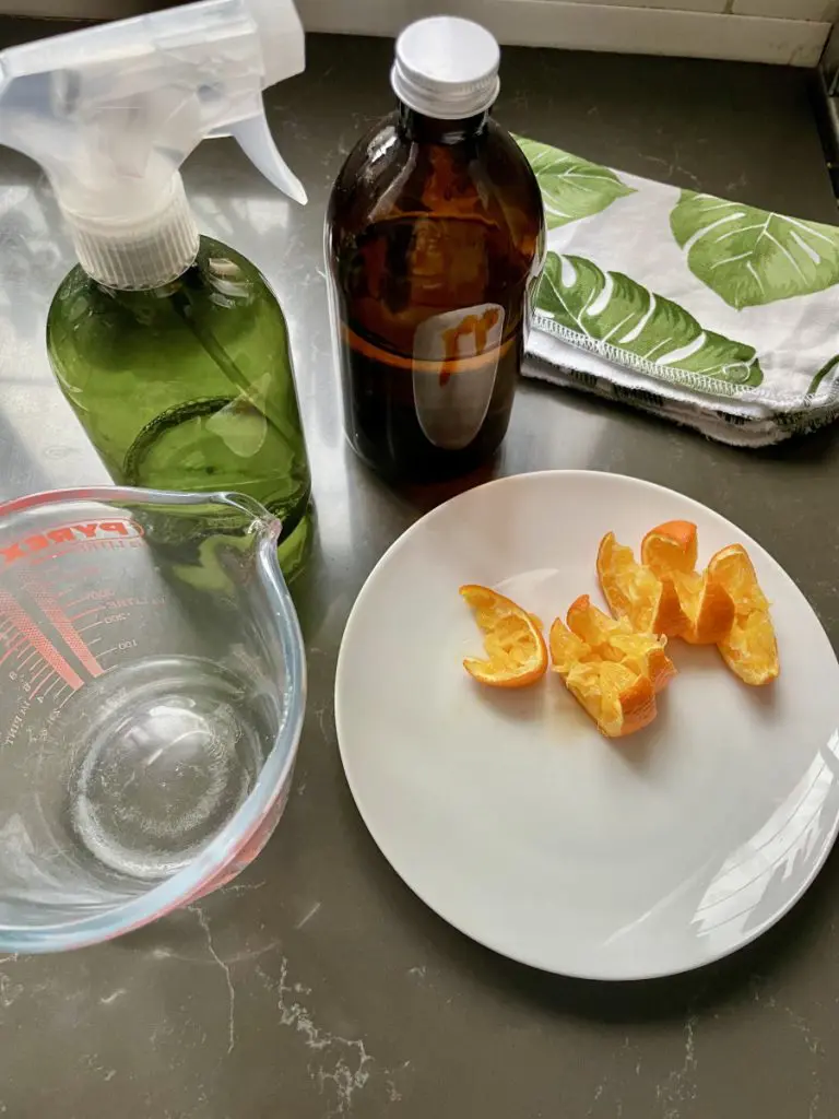 homemade citrus vinegar cleaner
