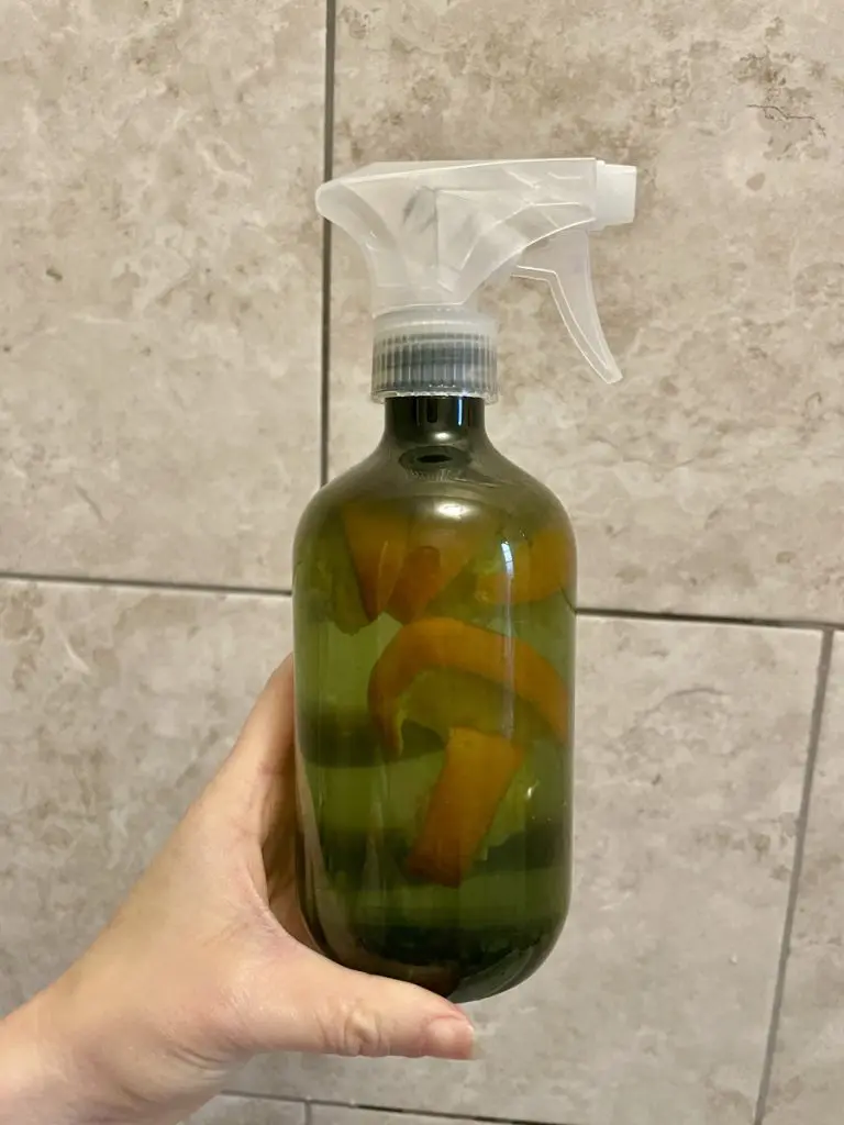 homemade citrus vinegar cleaner