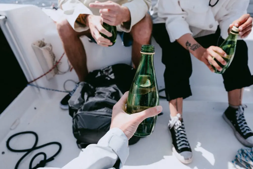 sea boat yacht drink