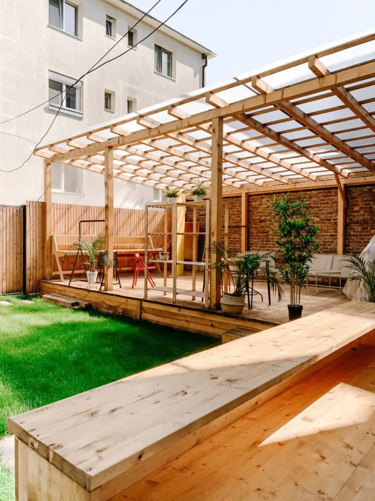 pergola garden patio