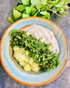 cucumber raita
