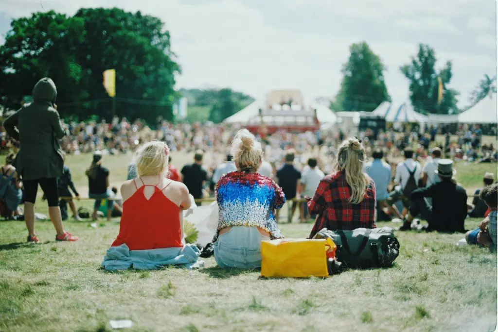 festival concert friends