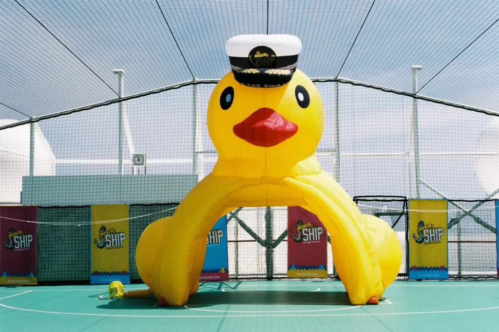 inflatable party duck