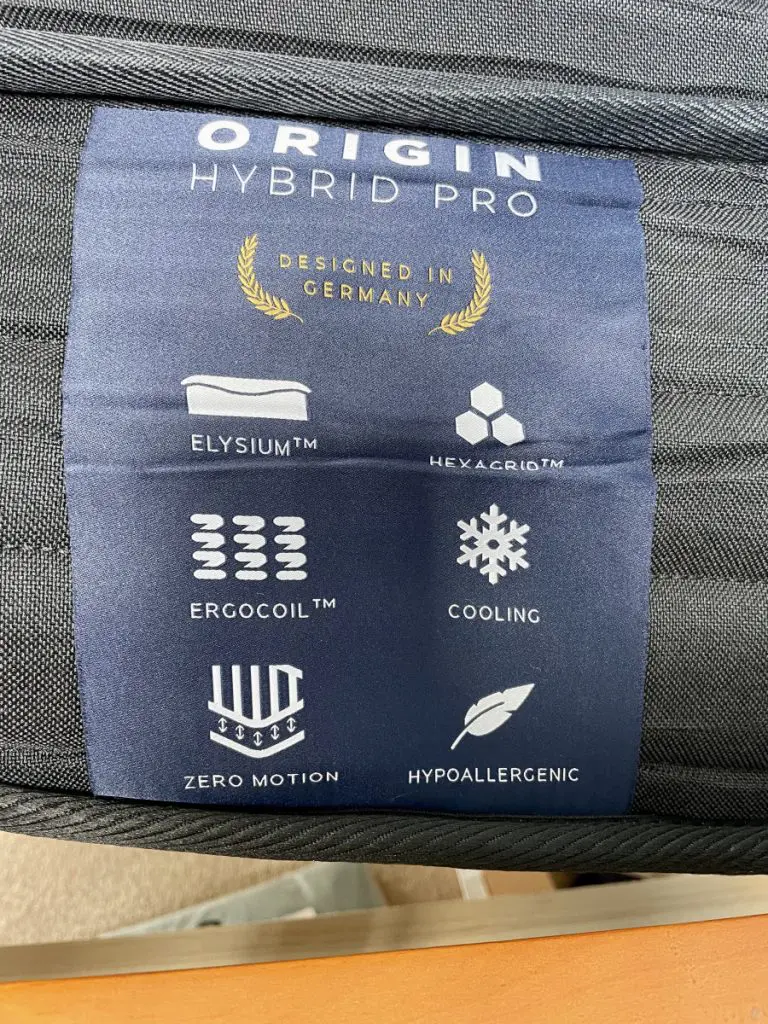 origin hybrid pro mattress review