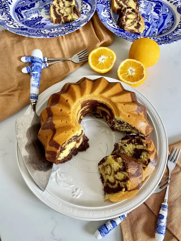 Vegan Chocolate - Orange Bundt Cake