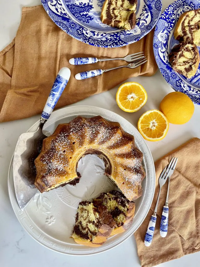 Vegan Chocolate - Orange Bundt Cake