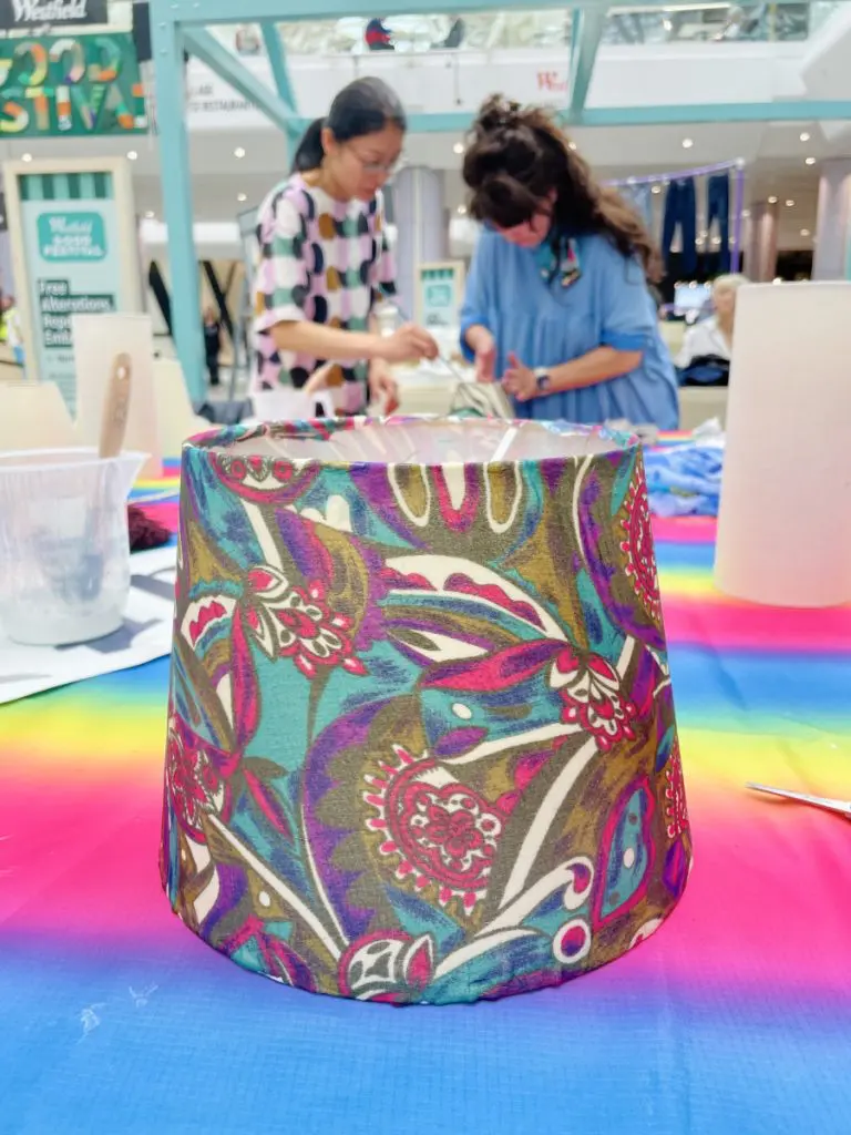 lampshade upcycling
