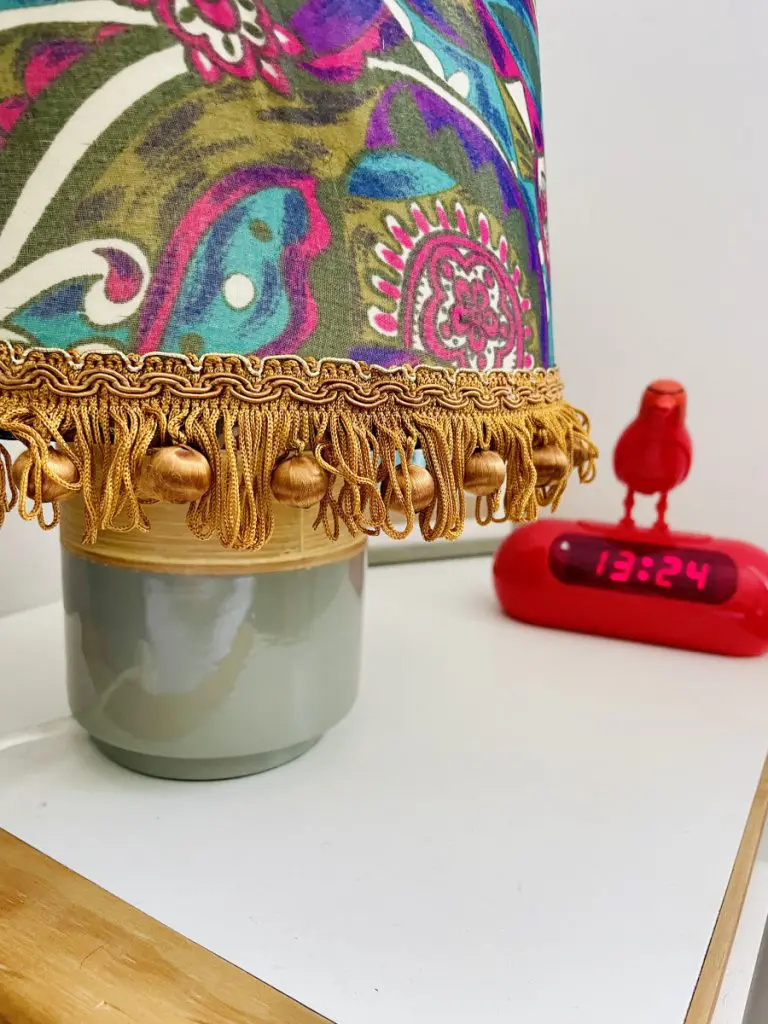 lampshade upcycling