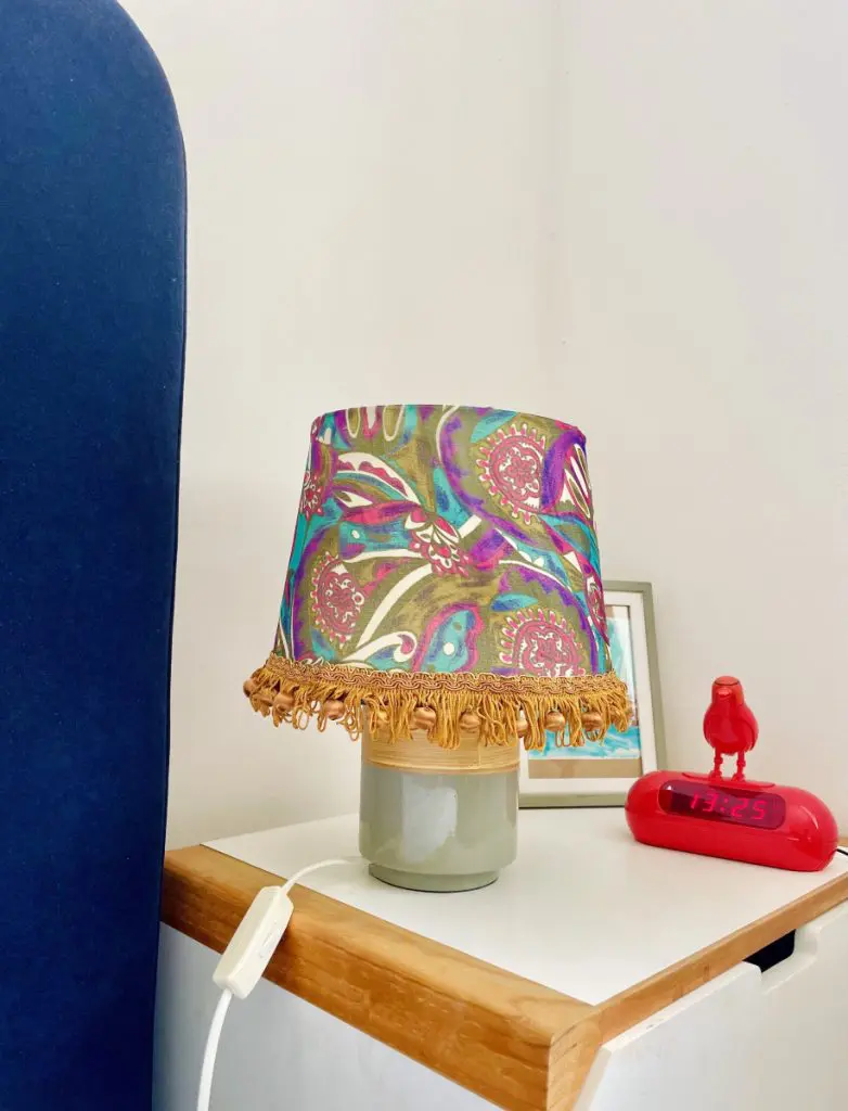 lampshade upcycling