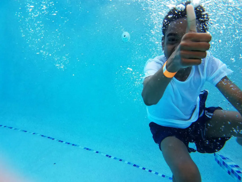 boy kid swimming sport