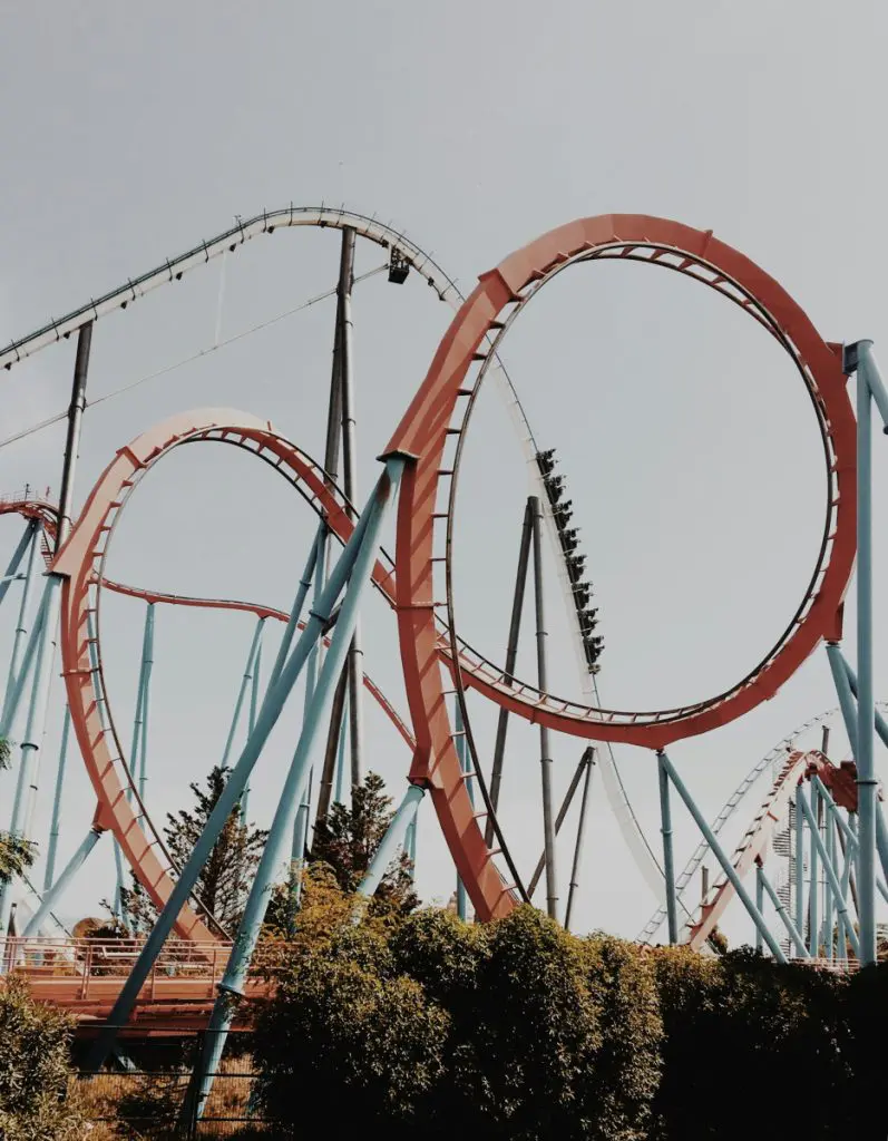 roller coaster amusement park