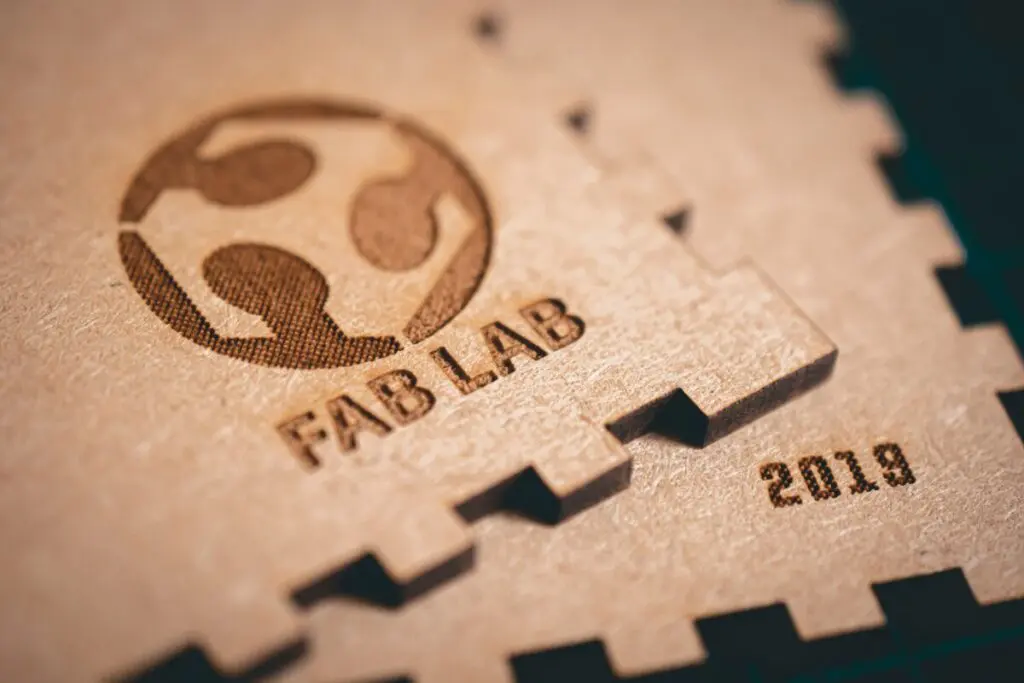 laser cutting logo marketing