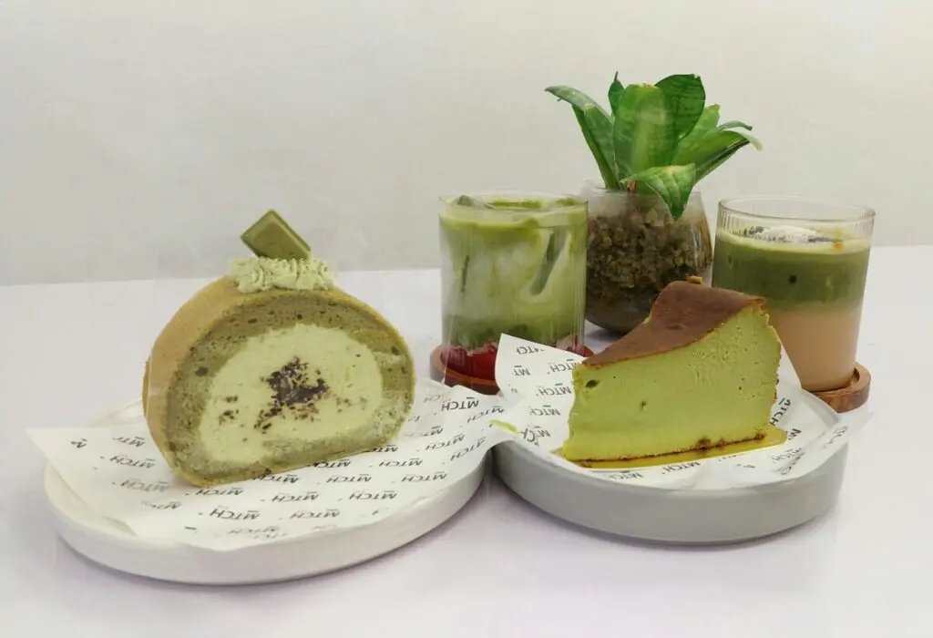 matcha cake