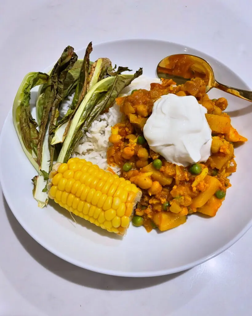 madras vegetable curry