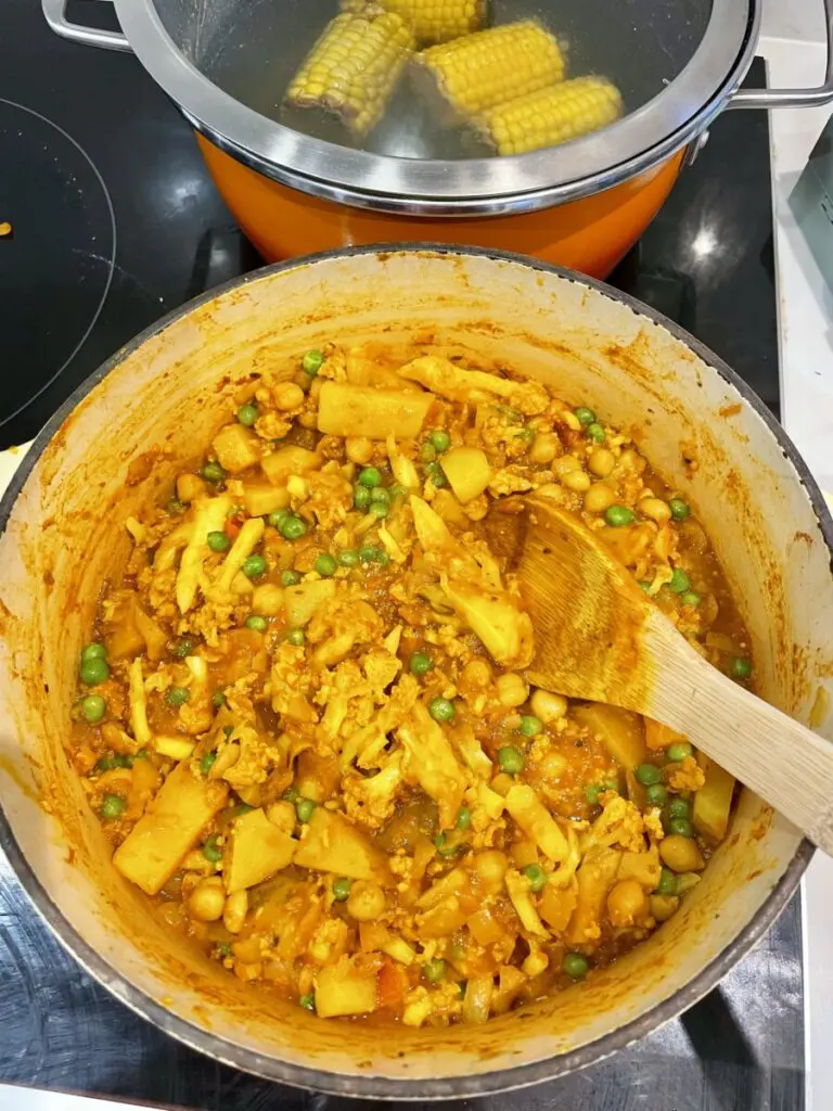 madras vegetable curry