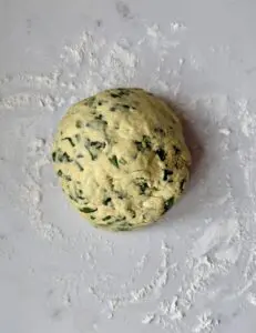 wild garlic scones