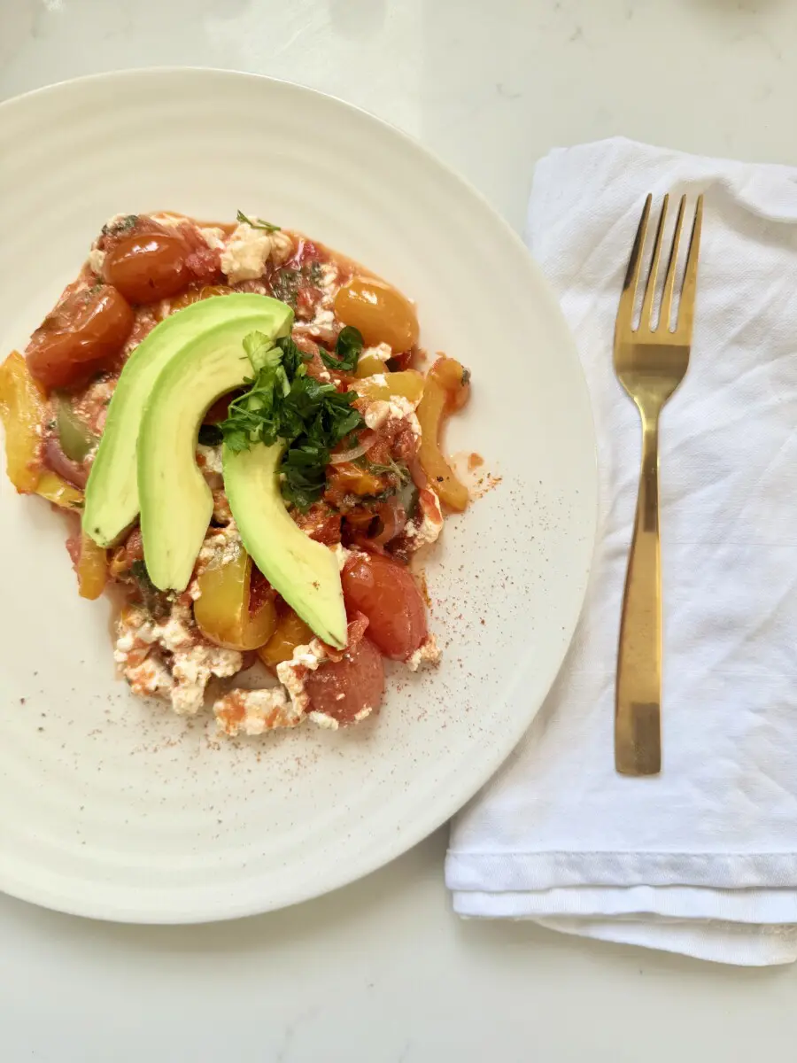 rainbow shakshouka recipe
