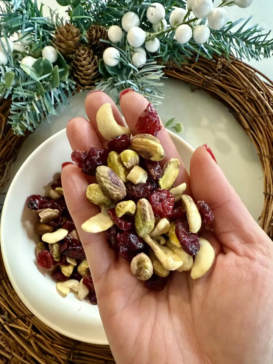 nuts and dried fruit