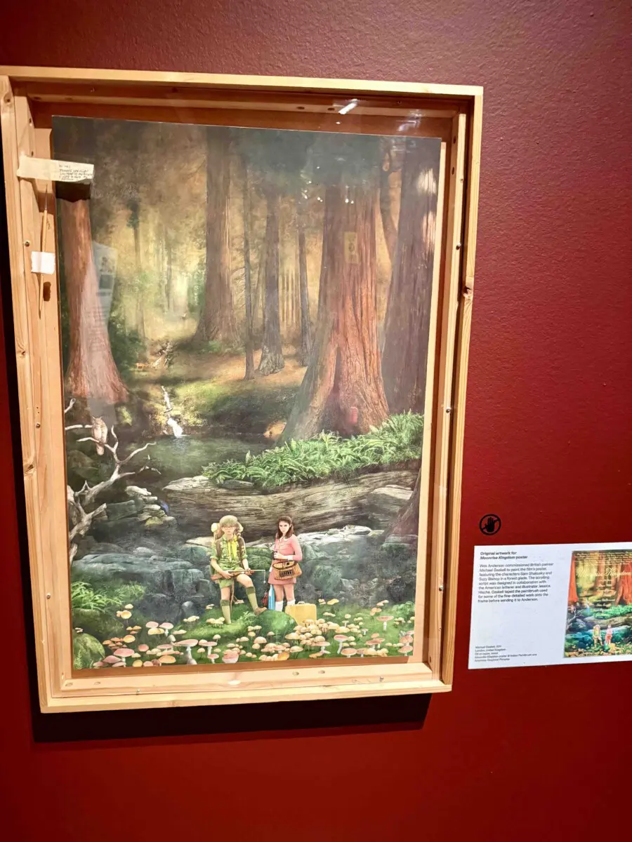 Original Artwork for the Movie Poster of Moonrise Kingdom