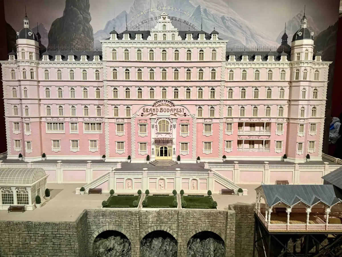 The Grand Budapest Hotel Set at the Wes Anderson archives