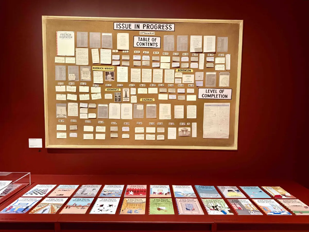 Issue of Content Wall from The French Dispatch