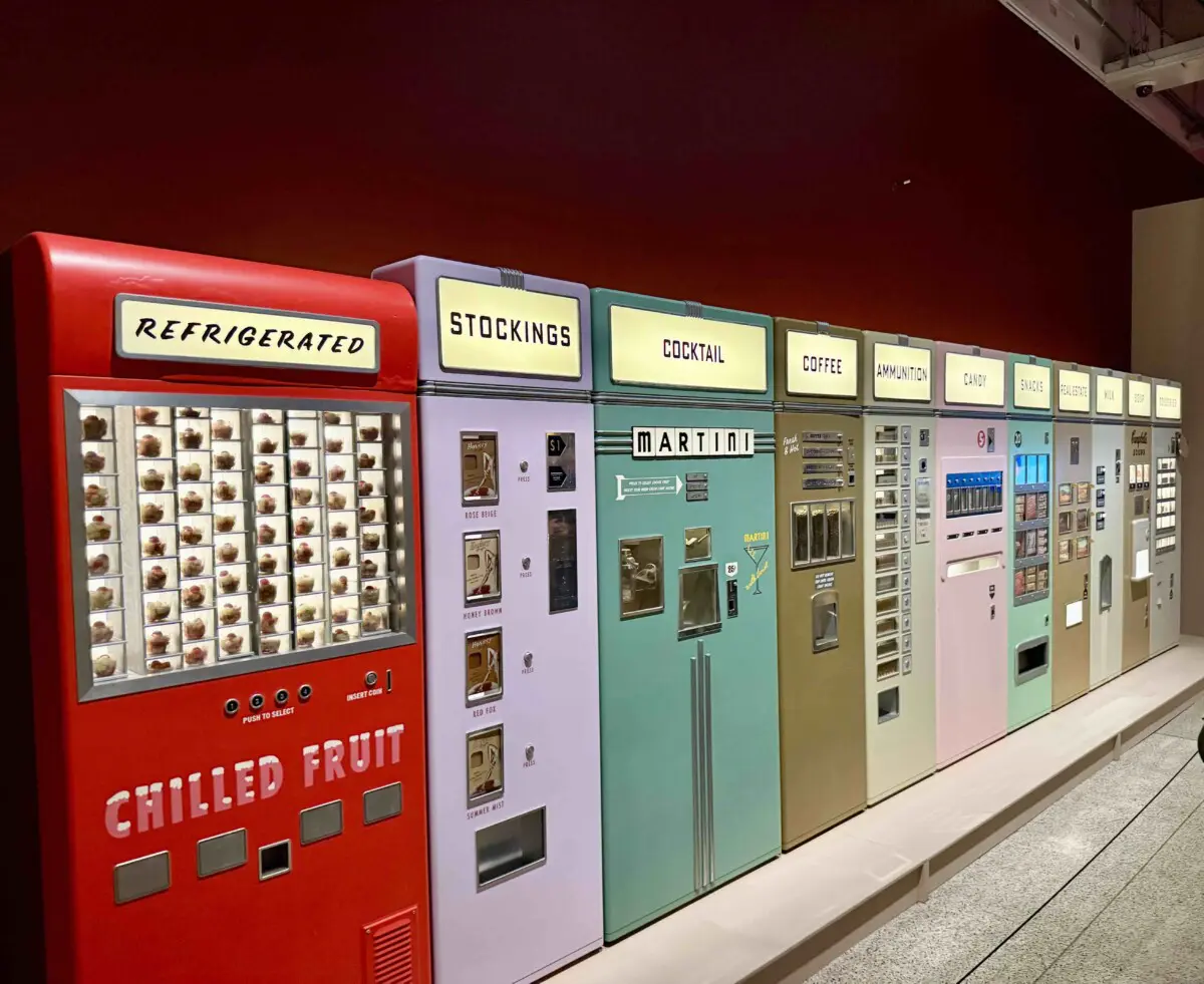 Vending Machines from Asteroid City - Wes Anderson Archives