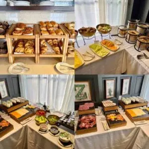 Montcalm Brewery Townhouse breakfast selection