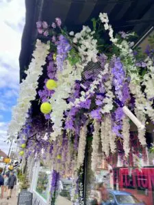Wimbledon Championships Village shop decoration Wimbledon Championships Village shop decoration