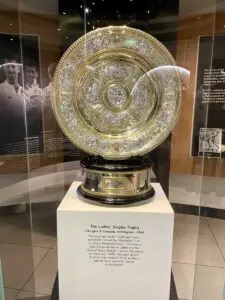 Wimbledon museum woman's trophy Wimbledon museum woman's trophy