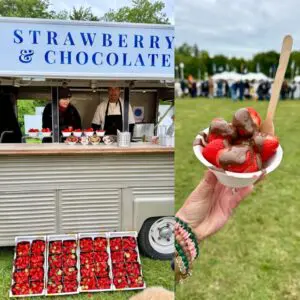Goodwoof strawberry truck Goodwoof strawberry truck