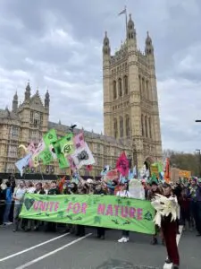 Biodiversity environmental protest 2023