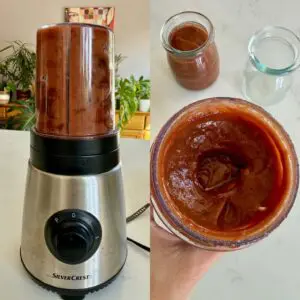 blended apple butter