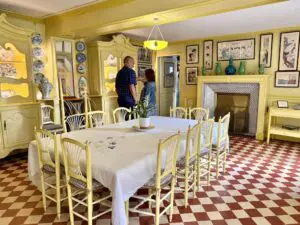 Yellow kitchen Monet's House Yellow kitchen Monet's House