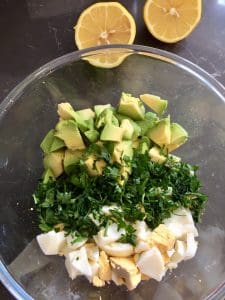 egg avocado salad