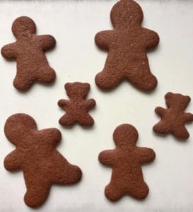 chocolate gingerbread men