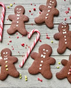 chocolate gingerbread men