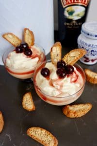Baileys cheesecake trifle