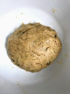 vegan banana walnut cookies