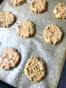 oaty carrot cake cookies