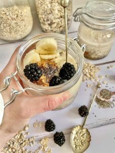 vegan overnight oats recipe