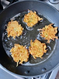 Thai veggie fritters