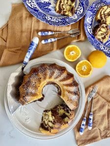 Vegan Chocolate - Orange Bundt Cake