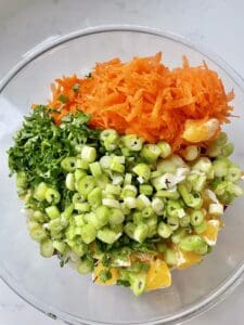 Vegan Rainbow Coleslow
