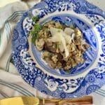 Mushroom risotto
